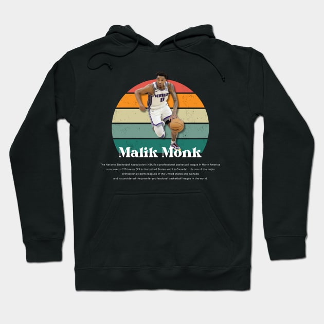 Malik Monk Vintage V1 Hoodie by Gojes Art